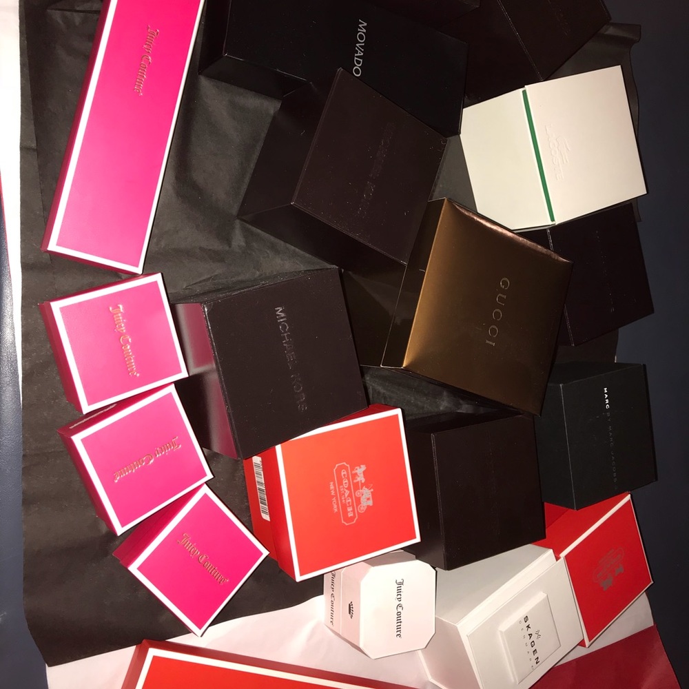 Watch and jewelry boxes